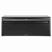 Matt Black Fall Front Bread Bin