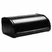 Matt Black Roll Top Bread Bin