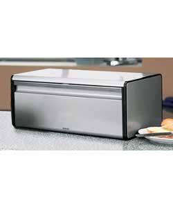 Brabantia Metallic Grey Bread Bin