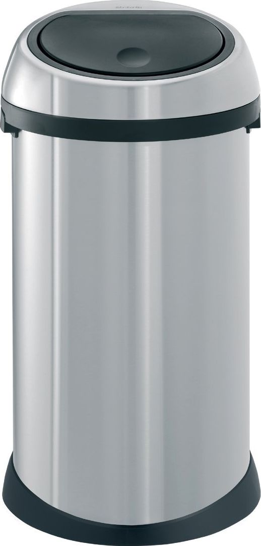 Touch Bin, 50 Litre - Matt Steel