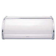 Brabantia White Roll Top Bread Bin