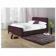 Brando King Bed, Aubergine