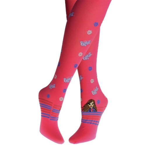 Bratz - Kisses Red Girls Fashion Tights - 10