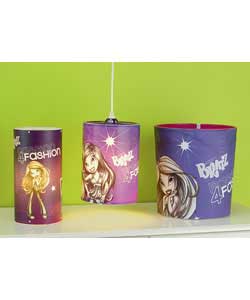 Bratz Dimming Kool-Lite- Pendant and Waste Bin Set