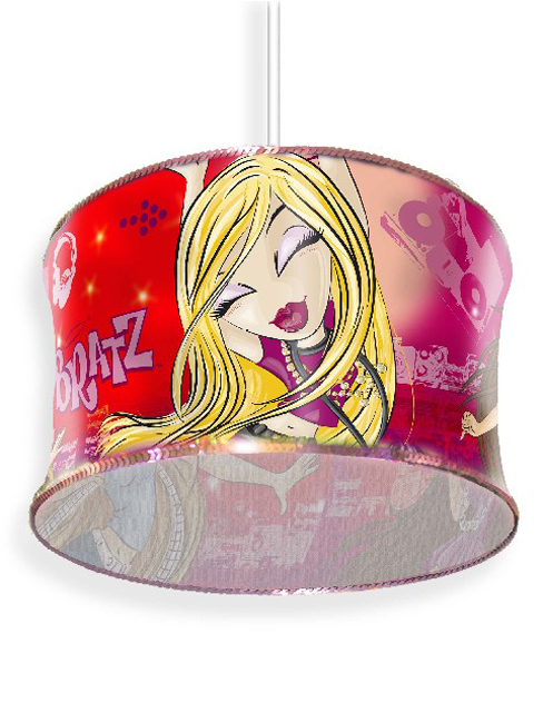 Bratz Fabric Light Shade Pendant Chandelier Musical Starz Design