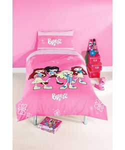 Bratz Single Duvet and Pillowcase Set