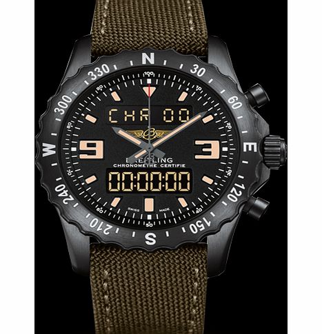 Breitling Chronospace Military Mens Watch