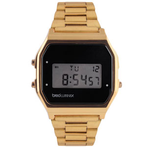 Luminex Metal Watch - Gold/Black