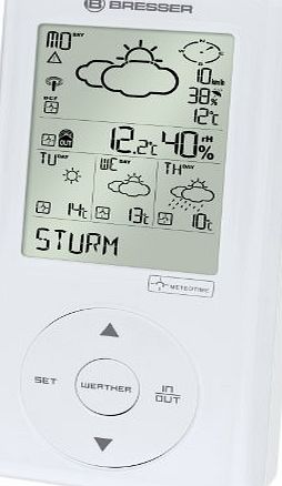 Bresser Weather Station 7001000 4cast, 4-day weather forecast (Meteotime)