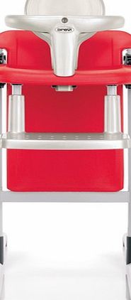 BREVI Baby High Chair Highchair feeding Slex rosso 023