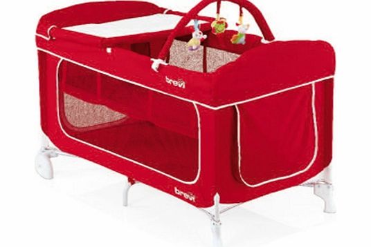 BREVI Travel Cot Dolce Sogno 233 Red