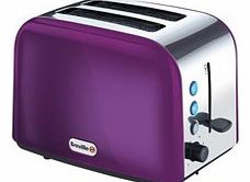 Breville VTT320 2 Slice Toaster Damson Stainless