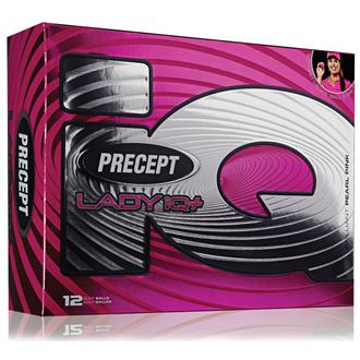 Precept Lady IQ+ Pearl Pink Golf Balls (12