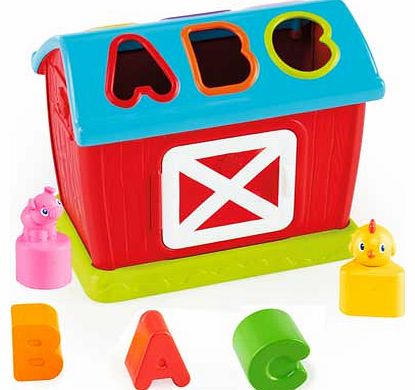 Bright Starts Barnyard Fun Shape Sorter Activity