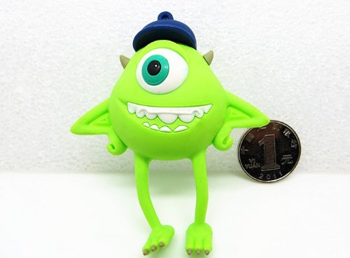 BringUGood 8GB Monsters University cartoon fancy cap Mike Wazowski USB Flash Drives pen drives memory stick disk gift