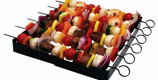 Brinkmann Shish Kabob Set for Grills, BBQs and Ovens - NON Stick