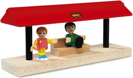 33367 Wooden Railway System: Platform