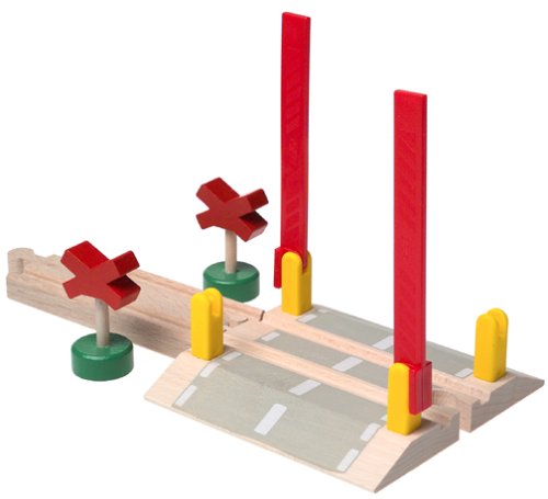 33388 Wooden Railway System: Railway Crossing