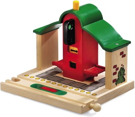 BRIO 33681 Wooden Railway System: Stop & Go Station