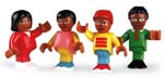 Brio Four Figure Pack (Ethnic)