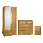 Brisbane Walnut bedroom furniture package