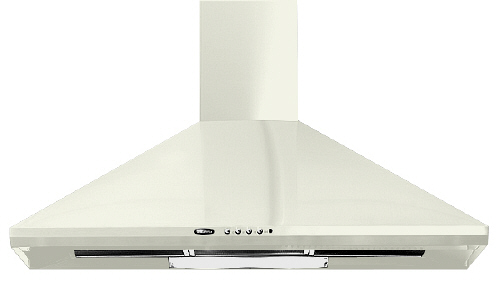 Britannia KB170-100-C 100cm Chimney Hood in Cream