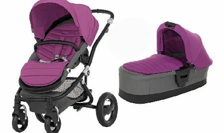 Britax Affinity Black Frame Pram Cool Berry 2014