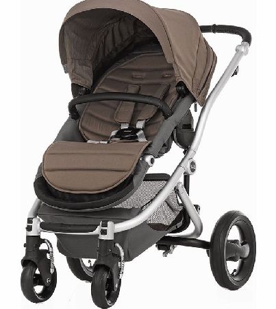 Britax Affinity Silver Frame Pushchair Fossil