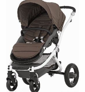 Britax Affinity White Frame Pushchair Fossil