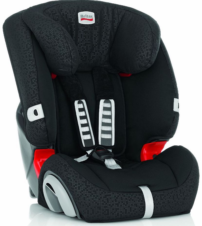 Britax Evolva 1-2-3 Car Seat Black Thunder 2014