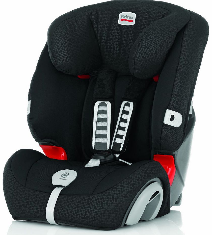 Britax Evolva 1-2-3 Plus Car Seat Black Thunder