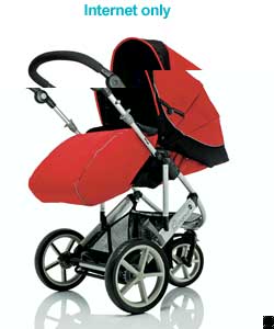 Vigour 3+ Stroller - Mars Red