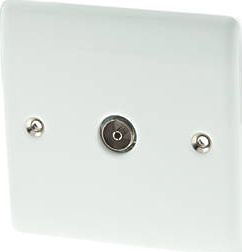 British General, 1228[^]46888 1-Gang TV Coaxial Socket