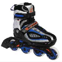 Adjustable Inline Skates Blue