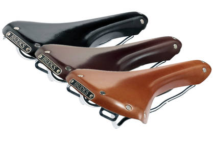 Swallow Saddle - Chromed Steel Rail