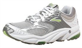 Brooks Womens Ariel Running Shoes Pearl