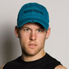 petrol blue baseball cap