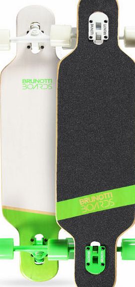 Brunotti Bob Drop Through Longboard Green - 39