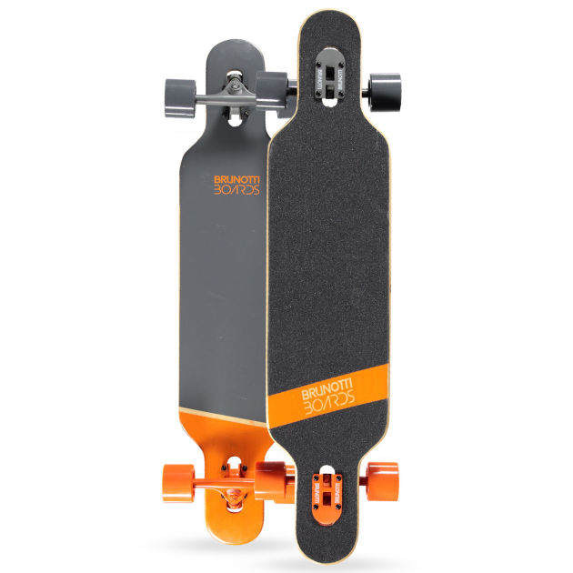 Brunotti Bob Drop Through Longboard Orange - 39