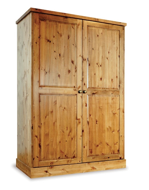 Pine Double Grande Wardrobe