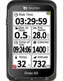 Rider 60E GPS Cycle Computer (Combo & HRM)