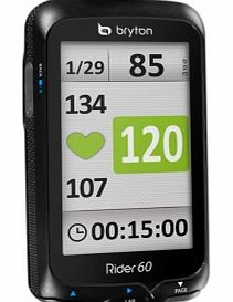 Bryton Rider 60E GPS Cycle Computer (OS Map)