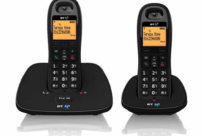 BT 1000 Cordless Telephone - Twin