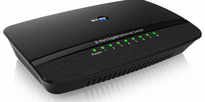 BT 8 Port Gigabit Ethernet Switch