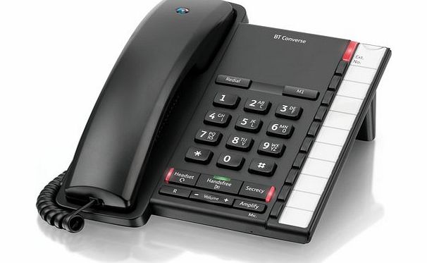 BT Converse 2200 Corded Telephone - Black