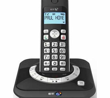 Cordless Telephone with Answer Machine - Single