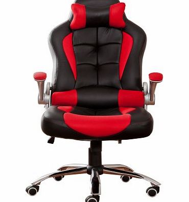 BTM LUXURY RACING GAMING DESIGNER OFFICE CHAIR DESK CHAIR PLUS RECLINING FUNCTION Chair