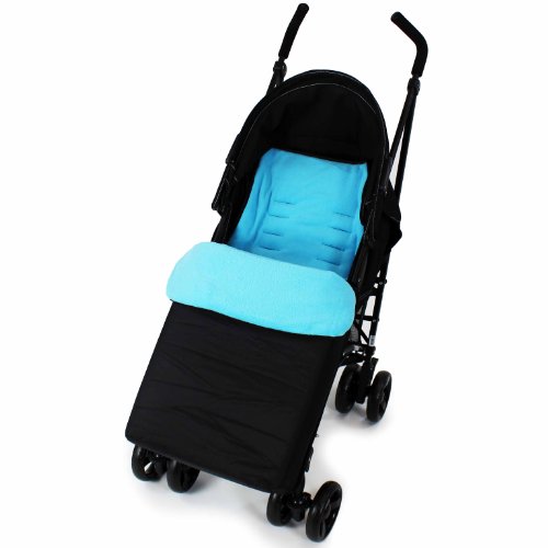 Baby Travel BuddyJet Footmuff (Ocean Blue (Black/BLue))