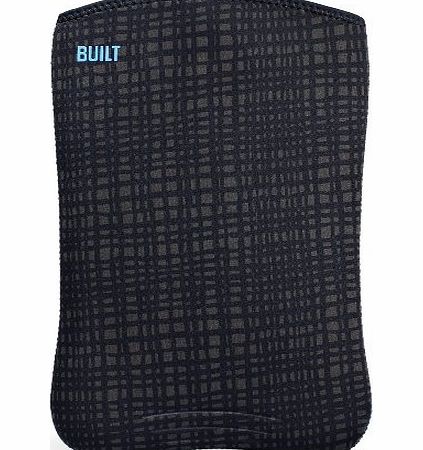 BUILT Graphite Built Neoprene Sleeve for MacBook Air Grid 33.1 cm (13 inches)