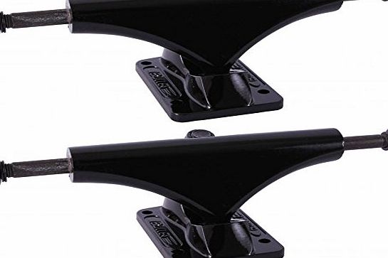 Bullet 130 Black Skateboard Trucks 5.0`` (Pair) skate hardware